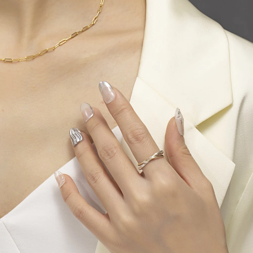 

Rings Women's Gold Ring Handmade Rings Sparkle Stacking Dainty Minimalism 14K Gold Filled Jewelry Women