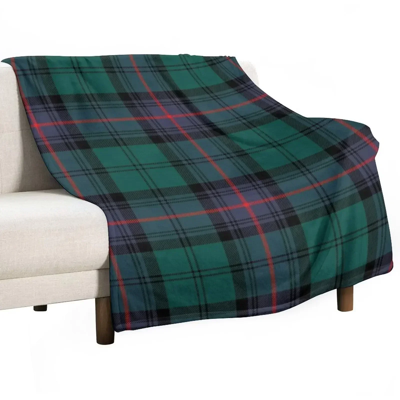 Armstrong Modern Tartan Throw Blanket Sofa Throw Multi-Purpose Fashion Sofas Loose Large Thin Blankets