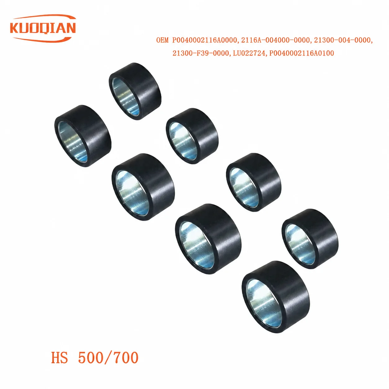 8PCS Variator Weight 30x15 ROLLER SET WEIGHT for STS STE-LS Leopard  ATV UTV 500H 700H HS 500 700 Qlink 90700-F39-0000_5 21300-F