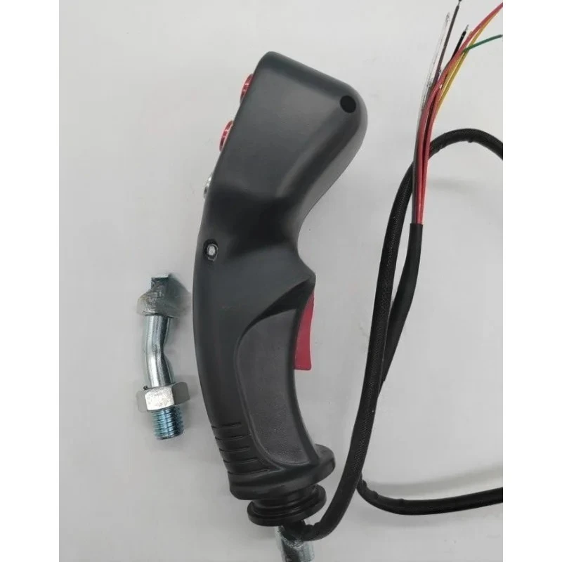 

Hot Sell for Excavator Harvester Parts Power Control 9 Button Joystick Handle Glue Gear 1PC