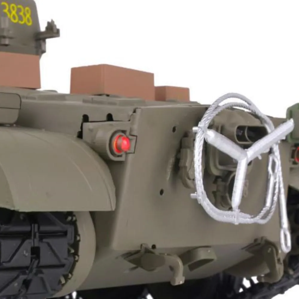 

2.4Ghz Powerful RC Tank Model Henglong 1/16 M26 Pershing 7.0 Plastic RTR 3838 High Speed Combat Style Toy TH17301-SMT7