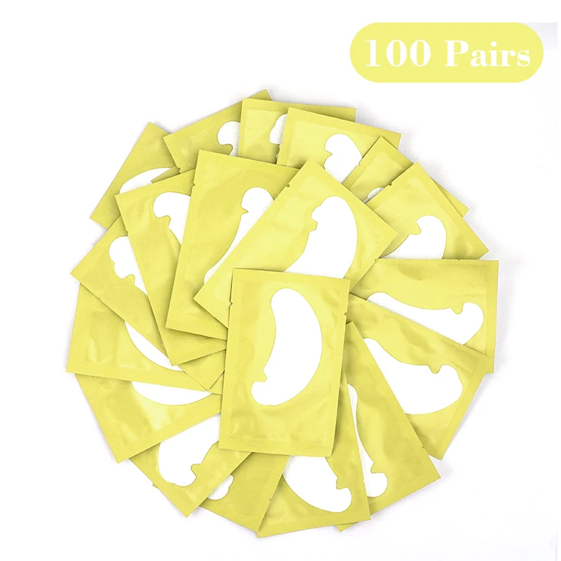 50 paar Auge Pads Für Wimpern Verlängerung Hydrogel Patches Für Wimpern U Förmigen Gel Pads Wimpern Verlängerung Liefert Patches Make-Up