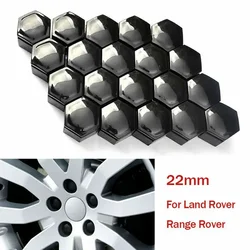 20Pcs 22mm Car Wheel Nut Cap Anti-Rust Auto Hub Screw Cover Bolt Rims Exterior Decoration Protection Covers