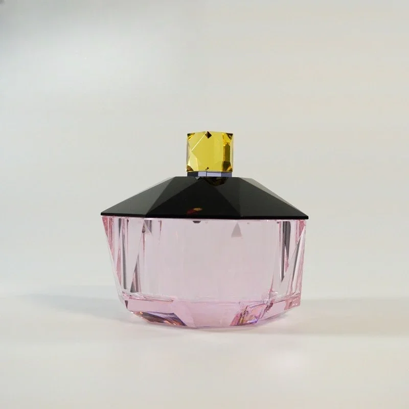 High-end desktop crystal candy box exquisite niche bedroom storage box light luxury jewelry box ornament