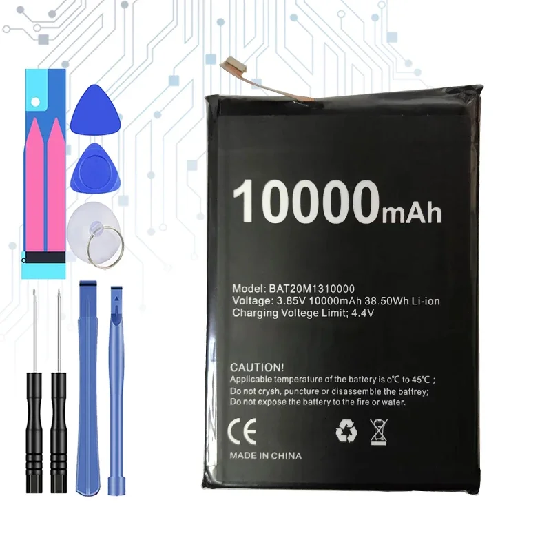 

BAT20M1310000 10000mAh Replacement Battery for DOOGEE S88 Pro