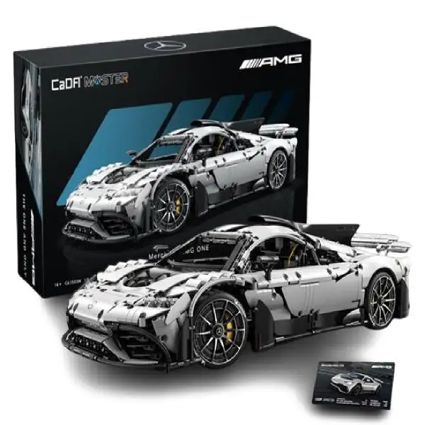 

New MOC-C61503W Technical Sport Car Hypercar Building Blocks Speed Vehicle Bricks Puzzle Educational Toy Christmas Gift for Kids