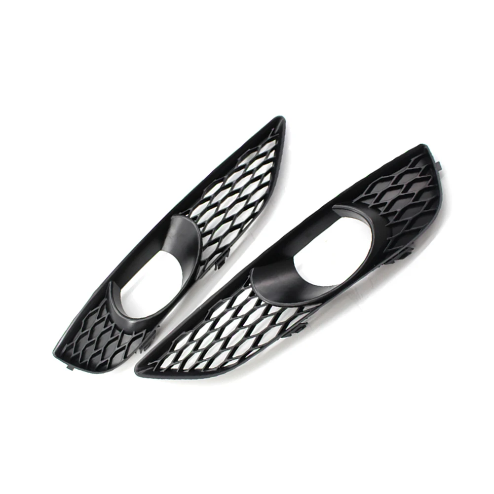 1 Pair Car Fog Light Grille Cover Trim Left Right For Audi Q7 Sportback 2010-2015 For Sport Models 4L0807675C
