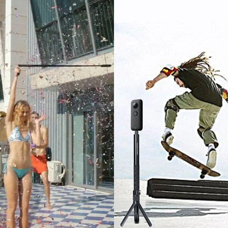 Insta360 Bullet Time Invisible Selfie Stick for Insta360 X3/R/Evo/ONE X2/RS/GO 2 Original Aluminum Alloy Selfie Stick Accessory