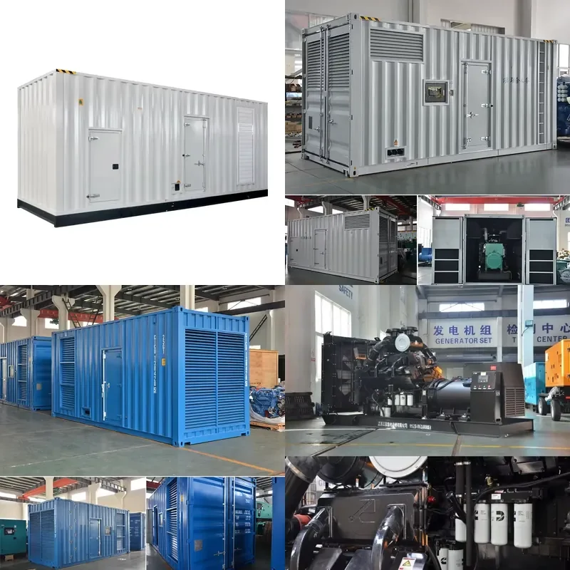 CE KTA38-G2B Generador 900 Kva Generator Set for 20HQ Container 700kw Generator Set