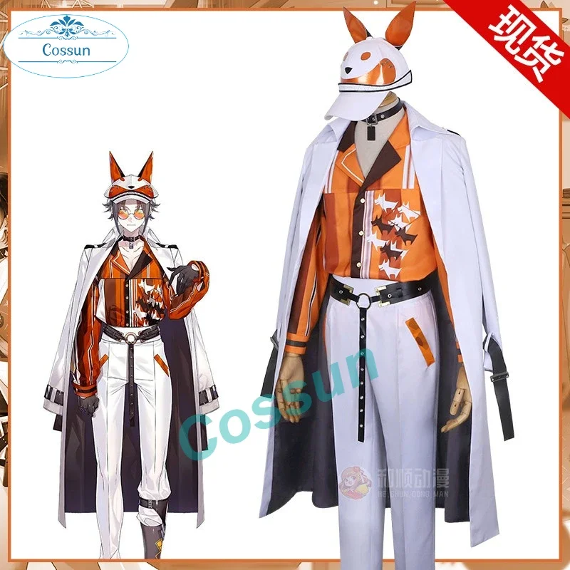 Hololive VTuber Luxiem Mysta Rias Cosplay Costumes Fancy Party Suit Halloween Carnival Uniforms for women men outfit