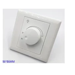 AC 220V 110V DC 12V 24V Dimmer Rotary Dimmer  1A  8A No Transformer Low-voltage Dimmer