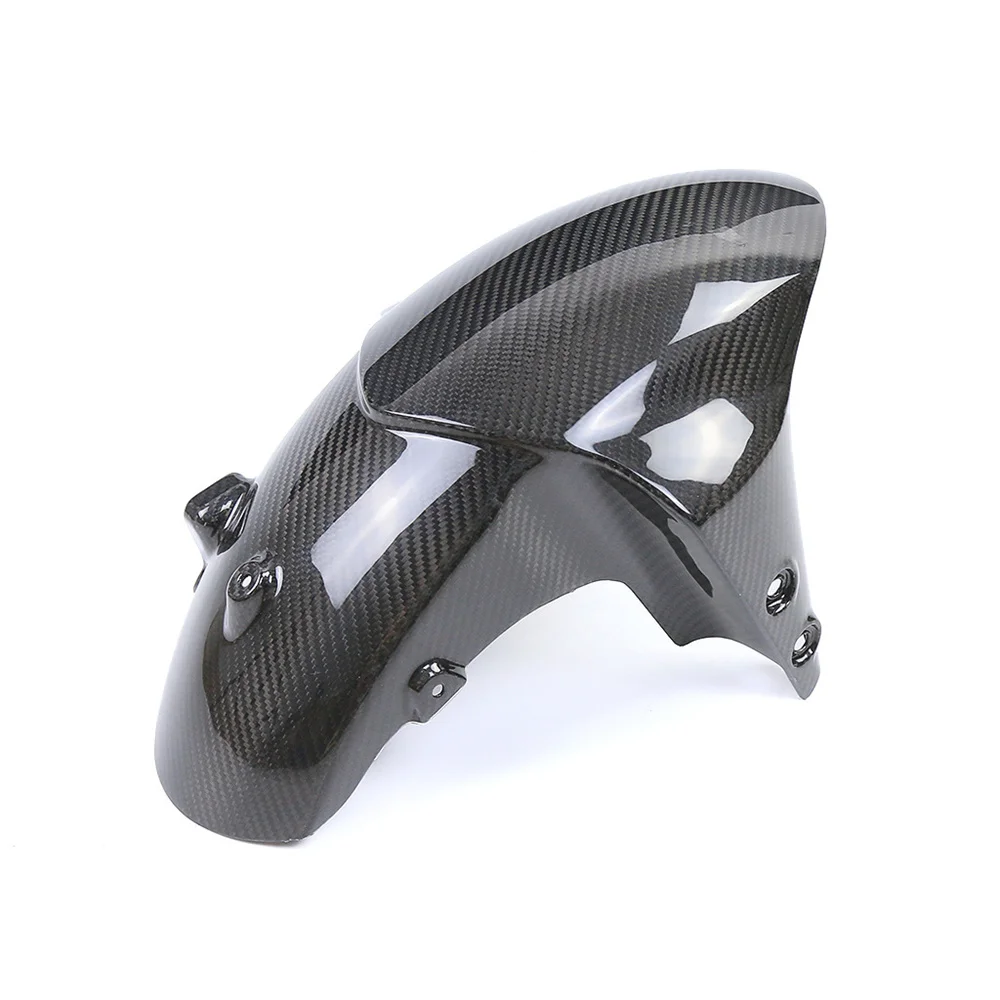 Motorcycle Mudguard For Yamaha MT09 FZ09 2021-2024 100% Carbon Fiber Front Fender Cover Wheel Hugger Splash Guard Accessories