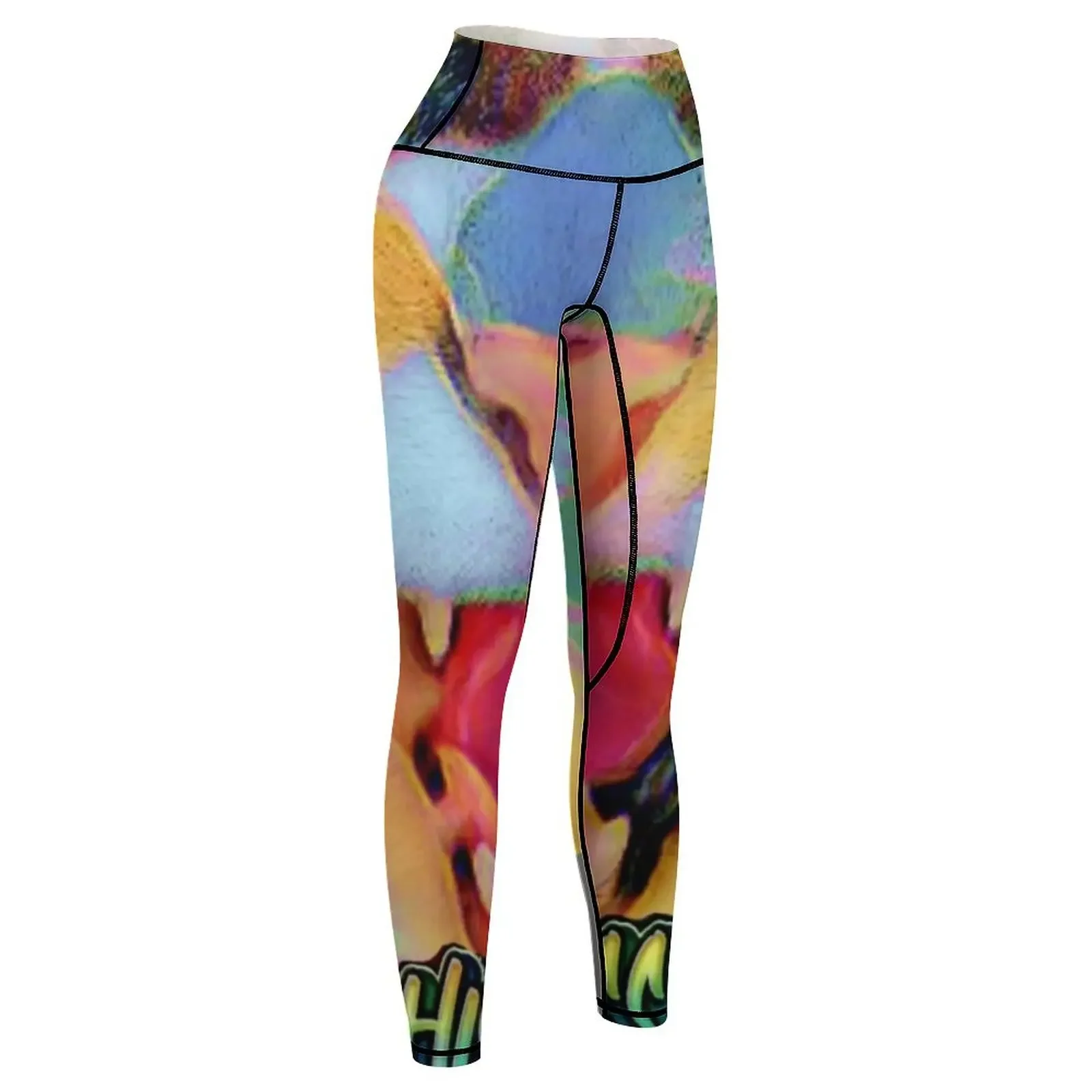 Legginsy Hiss Hiss B*tch Odzież sportowa damska na siłownię sportowa kobieta push up Rajstopy damskie Fitness kobieta Legginsy damskie
