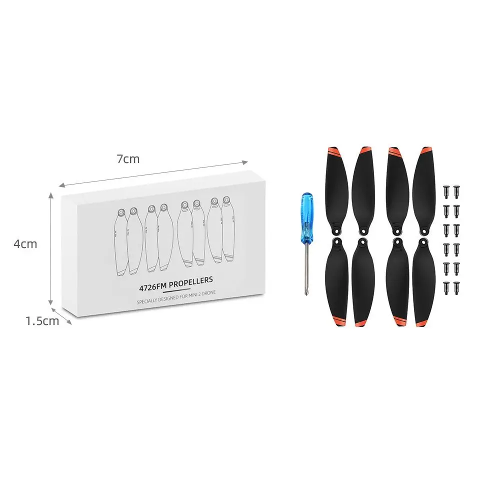 4/8 Stuks Ruisonderdrukking 4726FM Wing Propellers Licht Gewicht 3 Kleuren Props Blade Vervanging Wing Fans Onderdelen