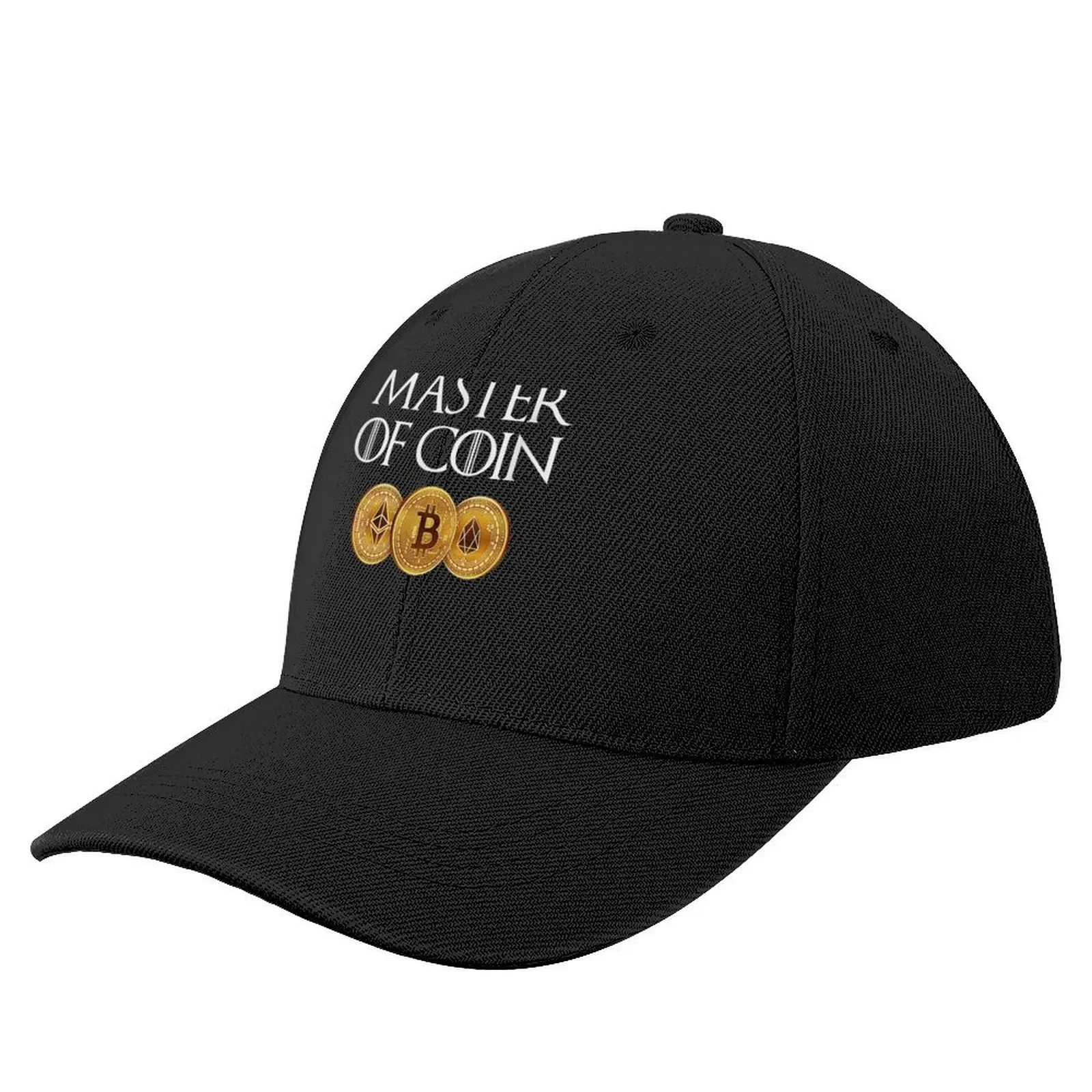 

Master of Coin - забавная крипто-футболка, бейсболка, шляпа от солнца, шляпа на заказ для женщин и мужчин