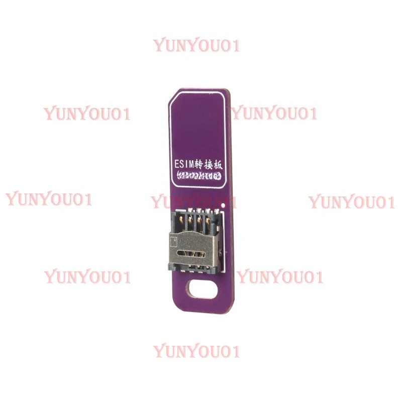 

Reverse To 5 * 6mmESIM To Physical Mobile Phone Card External Adapter Plate, No Welding To Change Sim
