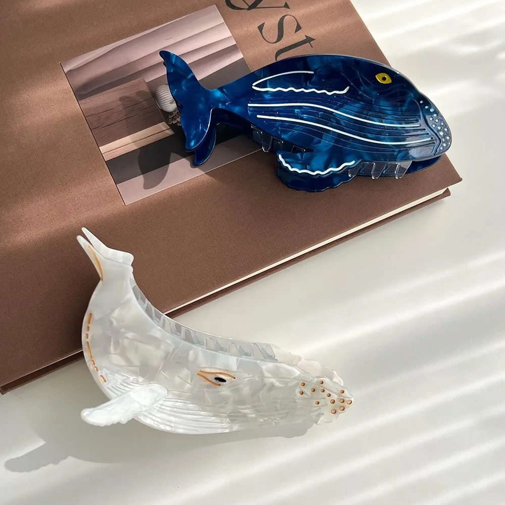 

Work Sweet Acetate Fish Hair Claw Acetic Acid Egg Sperm Whale Shark Clip Chick Sea Creature Animal Hair Clip Friends
