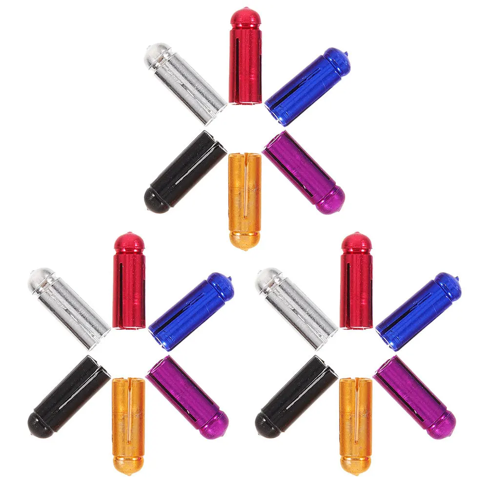 18Pcs Dart Flight Wing Protector Aluminum Alloy Flight Corrector Durable Tail Fixer Practical Game Parts Wing Tail Protector