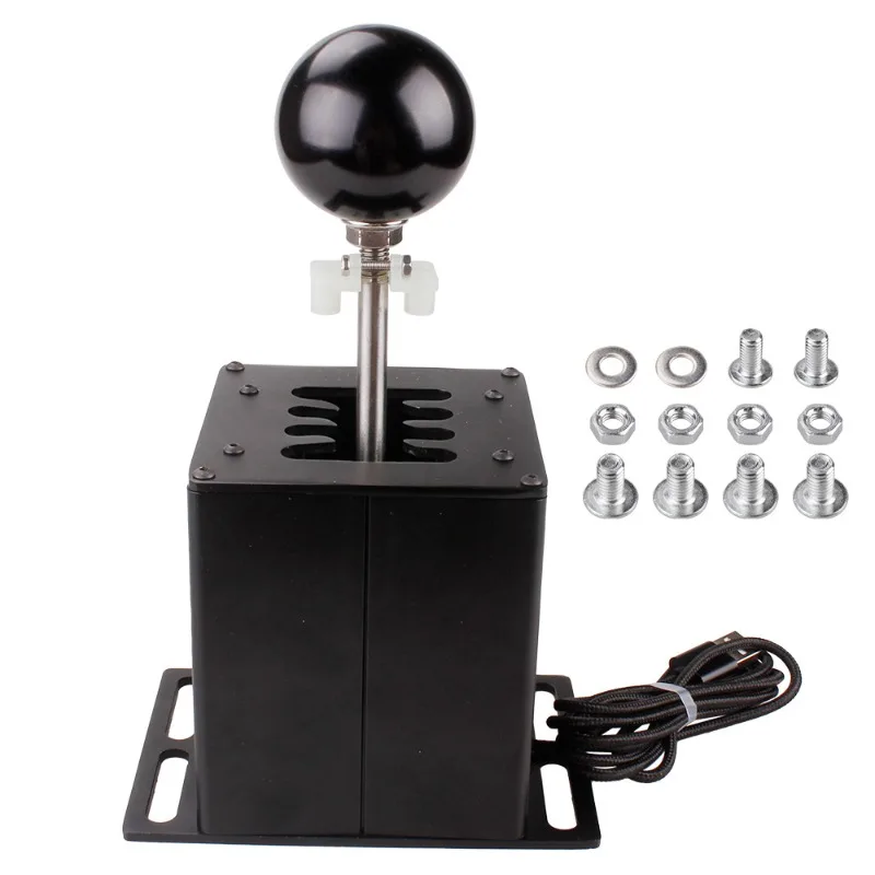USB H Gear Shifter Simulator Manual Transmission For G27 G29 T300 Racing Game Shifter