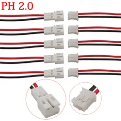 2/5/10 Pair 200mm Micro PH 2.0 2.0mm 2 Pin Male Female Connectors Plug Wire Cable JST PH2 Connector