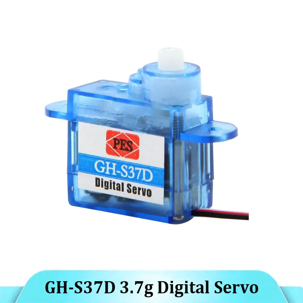 5/10PCS PES GH-S37D Servo Motore Digitale 3.7g Mini Micro Servo Per RC Aereo Elicottero Camion Barca Auto Robot