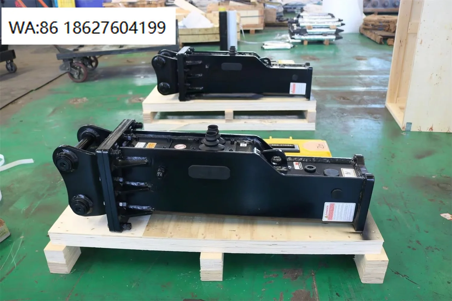 

10-15 Ton Excavator Hydraulic Breaker 100mm Chisel For Mini Excavator High Quality Demolition Hammer