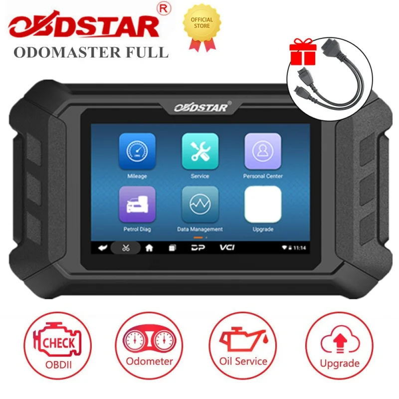 

OBDSTAR ODOMASTER ODO MASTER Full Cluster Calibration/OBDII and Special Functions Cover More Car Models with Multilanguages