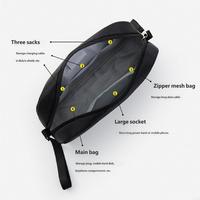 Portable Large Capacity Electronics Organizers 21*11*5cm 24*13*7cm Multiple Compartment Oxford Fabric Storage Bag for Men Women