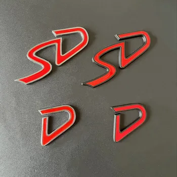 3D métal SD D Logo Badge emblème voiture coffre arrière autocollant décalcomanies pour Mini Cooper D SD Clubman Countryman F54 F55 F56 F60 R55 R60