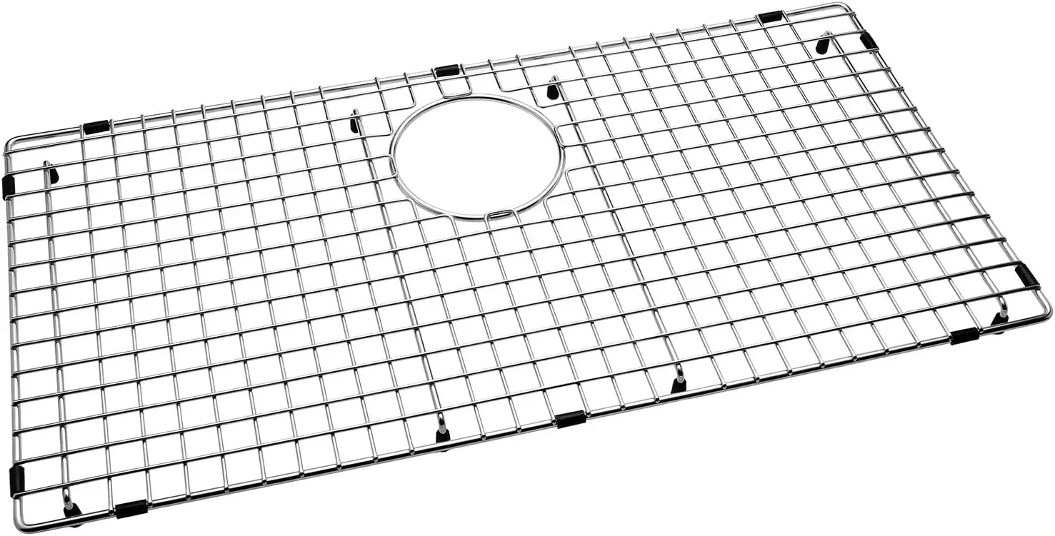 

Sink Bottom Grid 28-3/8" x 14-3/16", Rear Drain with Corner Radius 3/8", Sink Protector NDG2915R