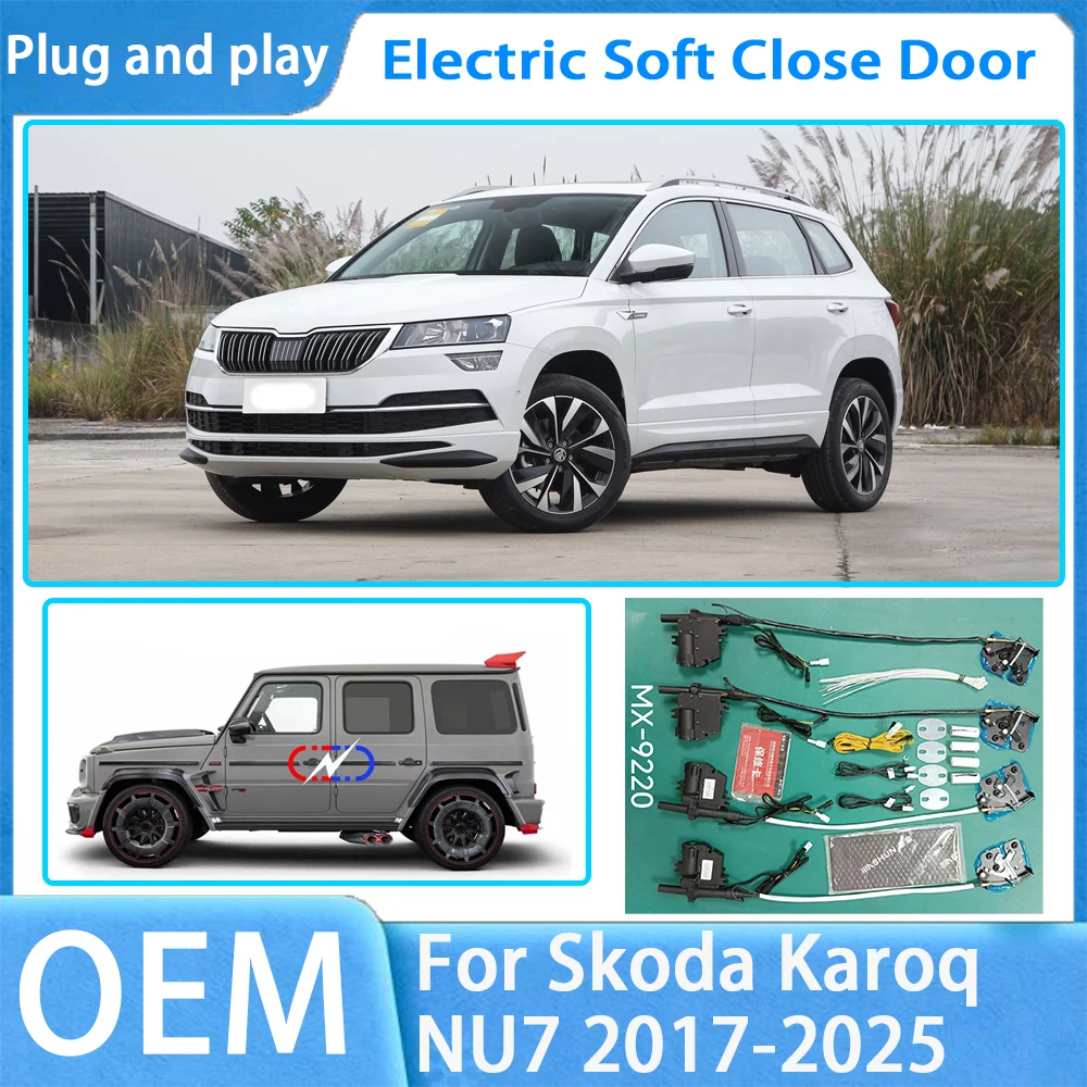 لسكودا كاروك NU7 2017-2025 OEM سيارة لينة إغلاق نظام الباب التلقائي الكهربائية السيارات سحب مزلاج الطاقة إغلاق الطاقة هادئة #1