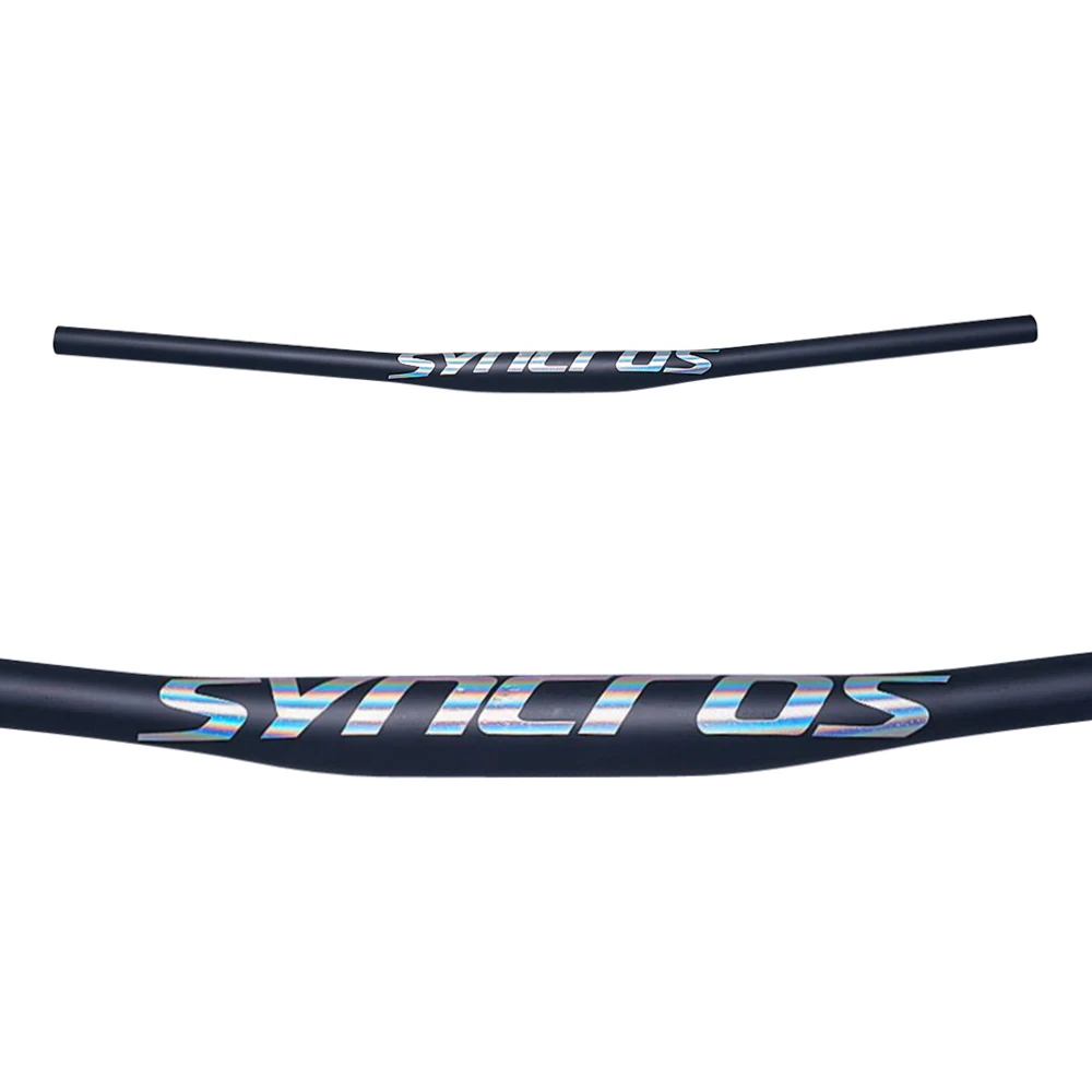 Syncros Handlebar Carbon Fiber Bicycle Handlebars MTB Bike Handlebars 31.8mm Flat Handle Bar 9 Degrees Width 580mm -760mm - view 3