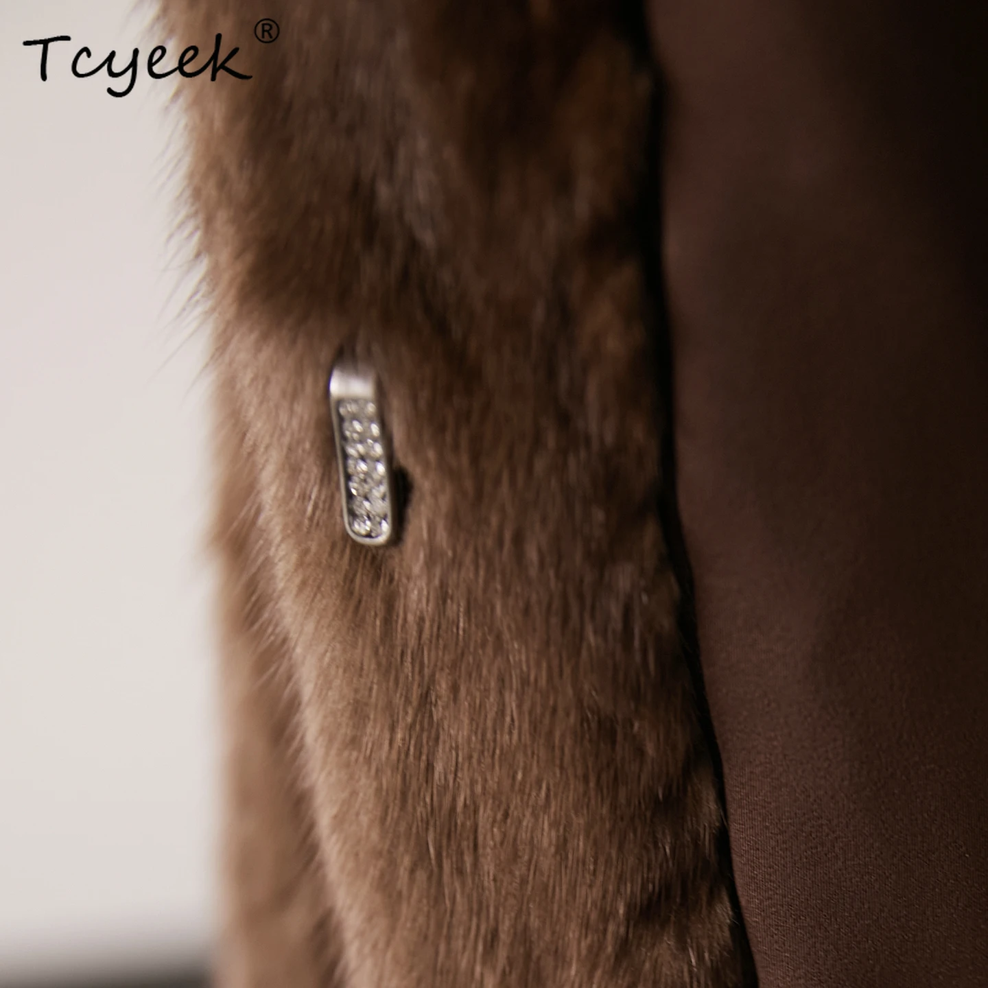 Tcyeek casaco de pele de vison natural feminino roupas de inverno jaqueta de pele real casaco de vison inteiro das mulheres novo em outerwears 2025 Пohanaто Ж onderdelenе