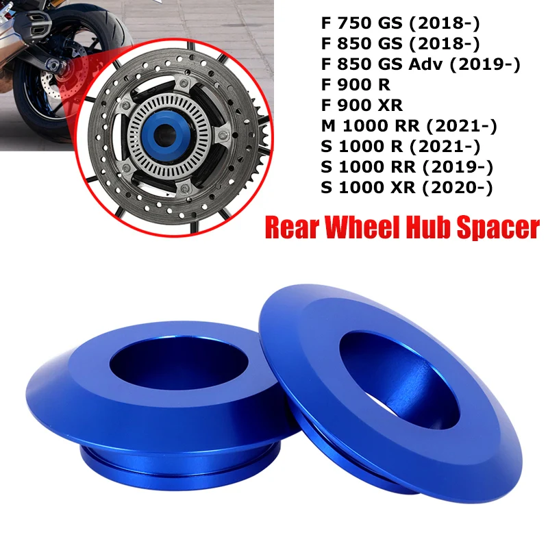 Rear Wheel Hub Spacer For BMW M 1000 RR S1000R S1000RR S1000XR F900R F900XR F750GS F850GS 850 GS Adventure Motorcycle Accessory