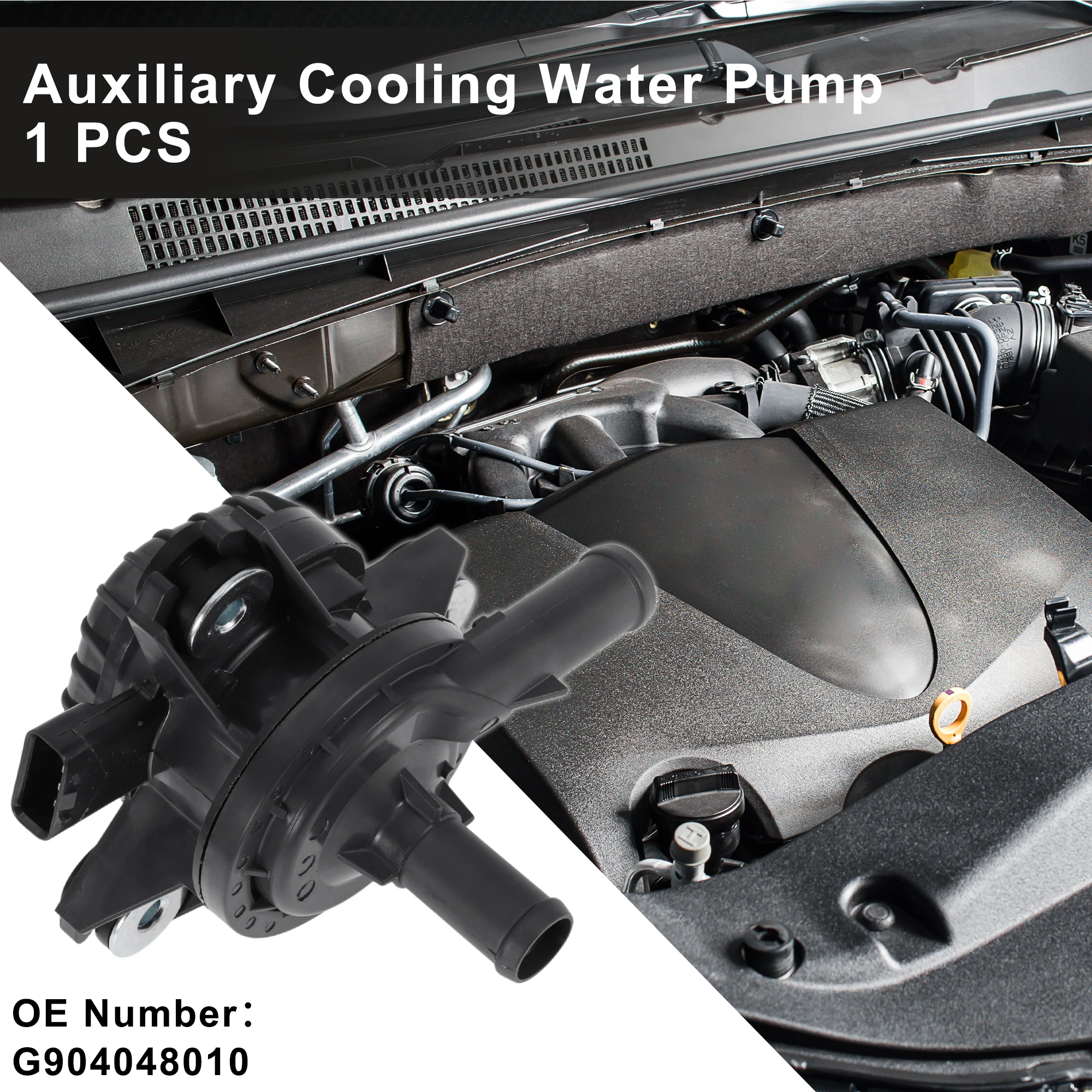 مضخة مياه تبريد مساعدة من UXCELL لسيارة لكزس GS450h V6 3.5L (FULL HYBRID EV-GAS (FHEV) رقم G904048010 مضخة تبريد مساعدة للسيارة #1