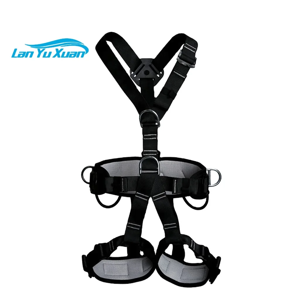 XINDA black full body harness for construction working at height window cleaning