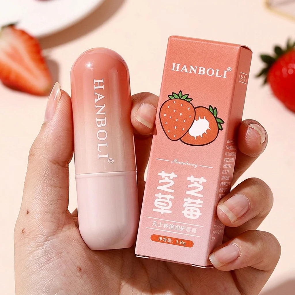 Moisturizing Lip Care Cream Winter Anti Cracking Fading Lip Lines Lipstick 1/3pcs Fruits Lip Balm Sets Moisturizing Lip Gift