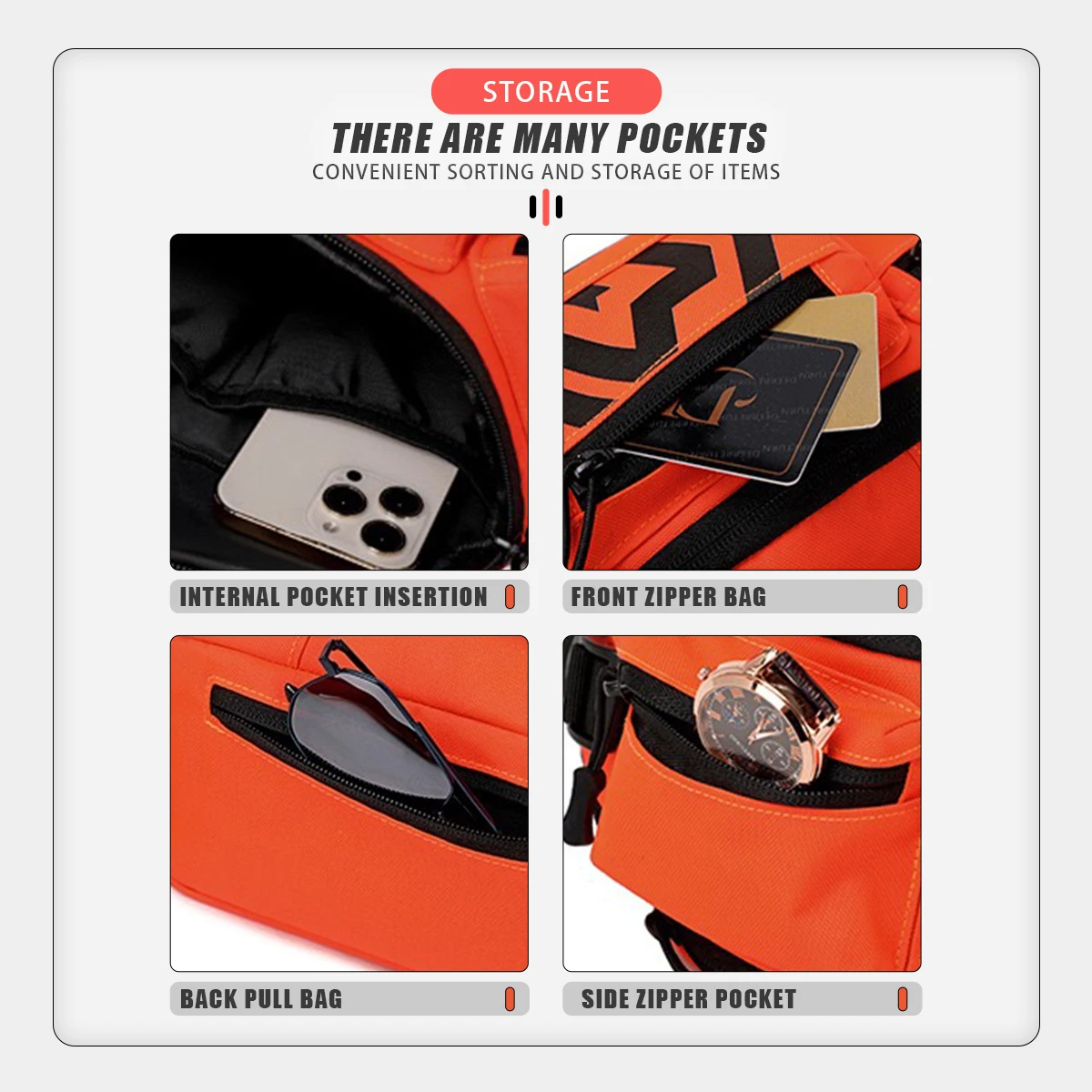 الخصر حزمة المشي لمسافات طويلة في الهواء الطلق الخصر حقيبة تشغيل الرياضة وظيفية حقيبة الدراجات حقيبة بوم أداة متعددة الوظائف الكتف #6