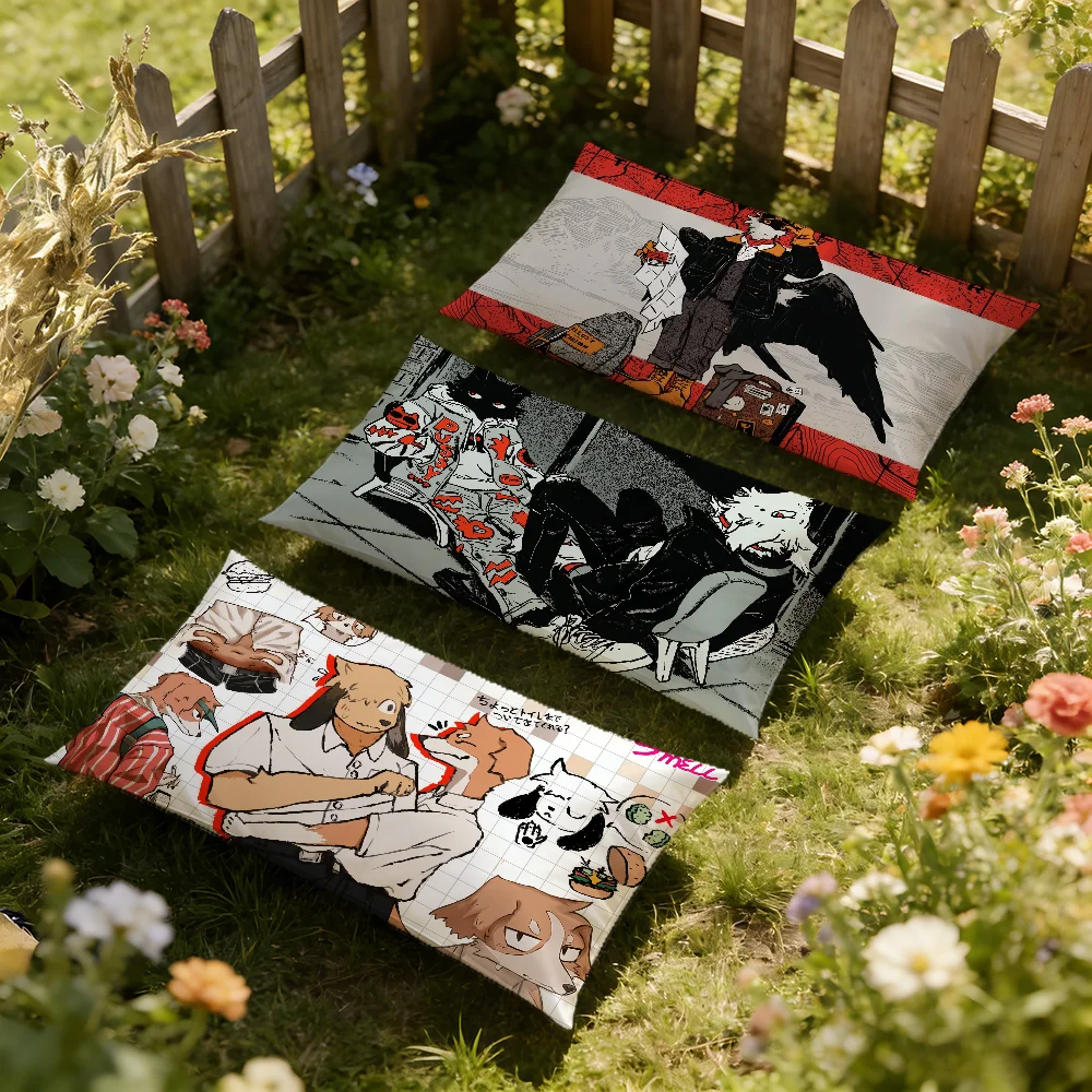 N-Nagabe CUTE H-Hogar-R cushion cover Hit Product Home Sofa living Room Double-sided Soft Decorative Pillow Cover