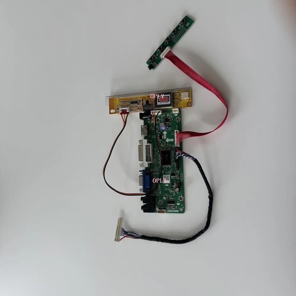 Placa controladora M.NT68676 para LM240WU8-SLA1/SLA2 LM240WU8-SLD1/SLE1 LM240WU8 1920X1200 panel LED 24 "VGA compatible con HDMI DVI
