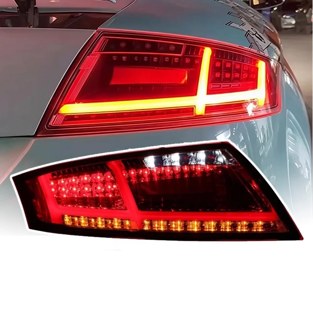 

Светодиодный задний фонарь в сборе для Audi TT 2006-2014, модифицированный задний фонарь, указатель поворота, задний фонарь, автомобильные аксессуары