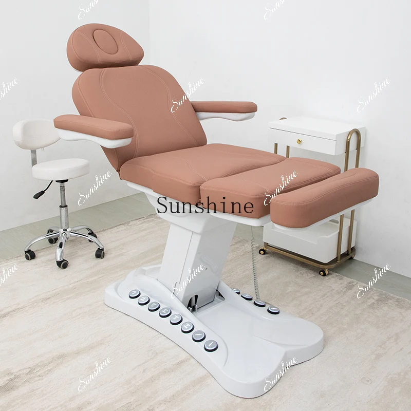 Medical aesthetic plastic surgery electric injection bed lifting tattoo eyelash massage cosmetic dental chair    TF