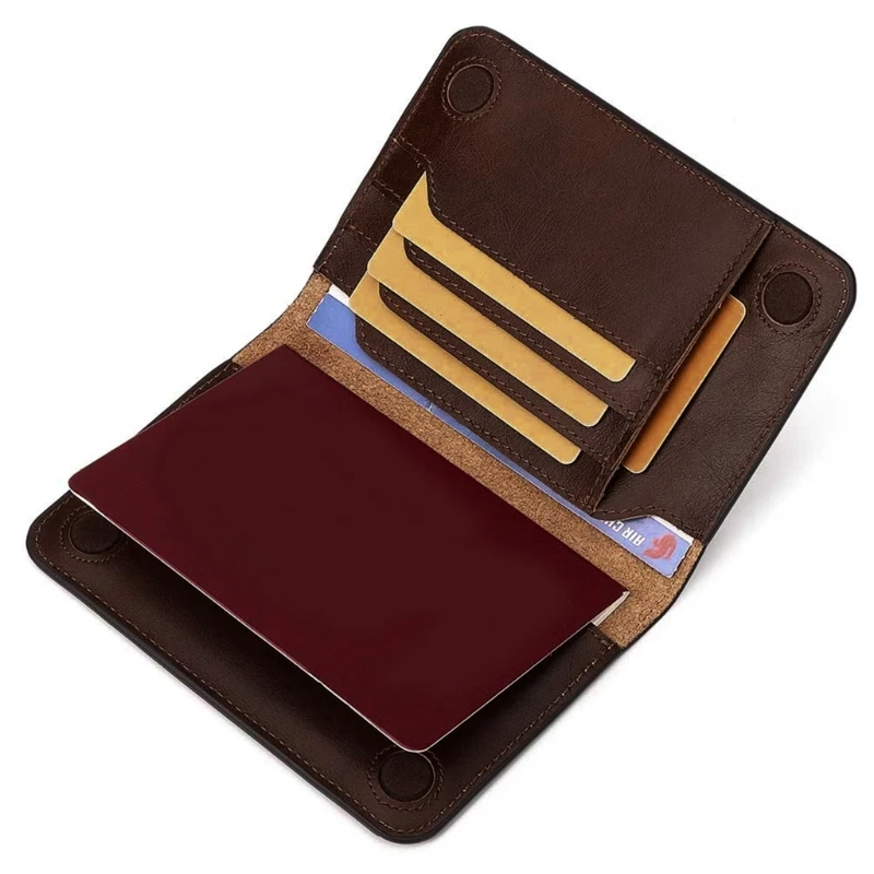 Compact Case Functional Wallet Credit Card Storage for Frequent Travelers