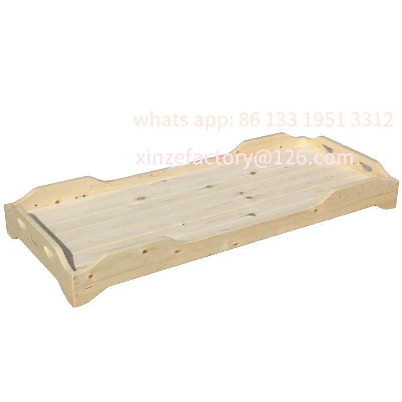 Solid wood siesta special bed Pine managed siesta bed Stacked wooden bed