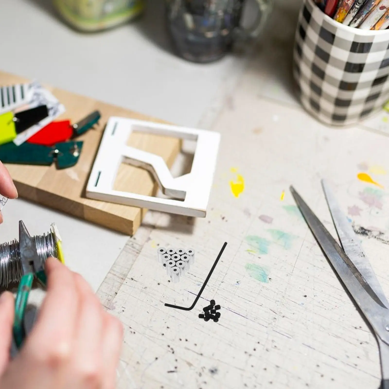 

10Pcs Locking Pin Backs Pin Keepers Badge Accessories Enamel Pins Clasp Screw Tool Kit Secure Lock Pins Clasp Badge Backs