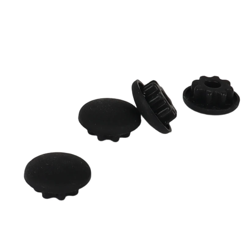 4pcs Screw Cap Covers Cog Sink Hob Cooker For Smev Dometic Black Motorhome Caravan RV Parts On Sinks Hobs Silicone Rubber