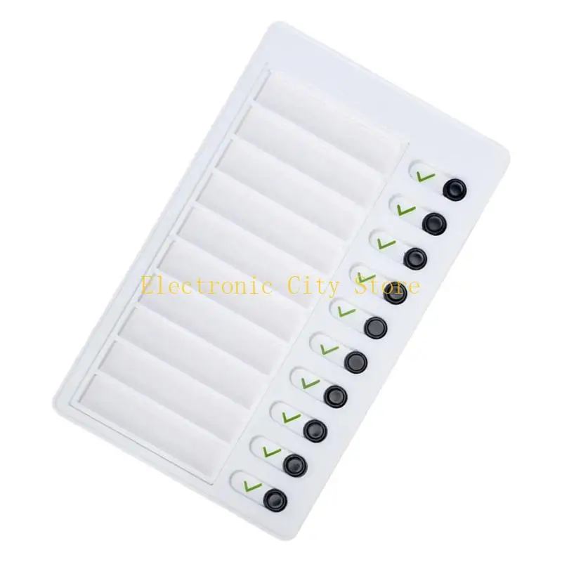 Diagramma routine quotidiano riutilizzabile Time Management Board Study Study Study Chart Daily Chare 12x20cm Visual Schedule