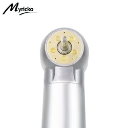 Dental 5 LED Light High Speed Handpiece Shadowless E-Generator Air Turbine Dentist Tips 2/4 Holes 5 Water Spray Equipment