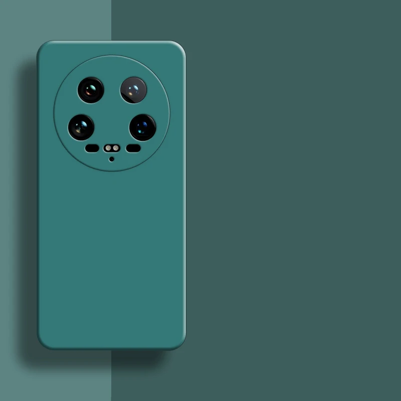 For Xiaomi 14 Ultra 5G Case For Xiaomi 14 Ultra Cover 6.73 inch New Original Liquid Silicone Protective Bumper For Mi 14 Ultra