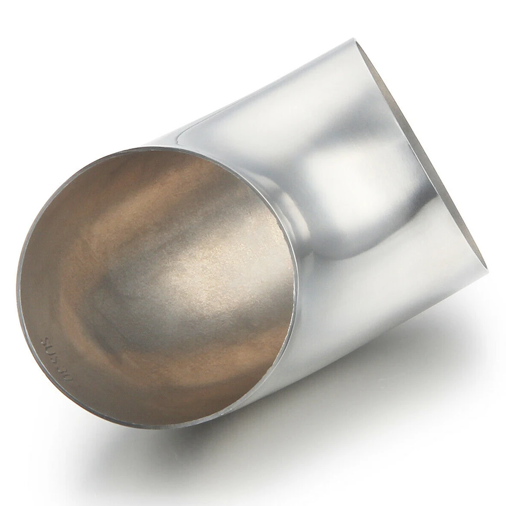 Practical Automotive for exhaust Systems Elbow Pipe Stainless Steel 1mm Wall Thickness Elbow Fitting for exhaust Elbow Polished